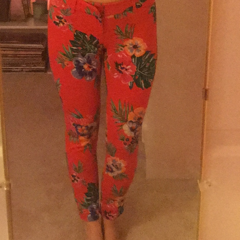 Floral pants